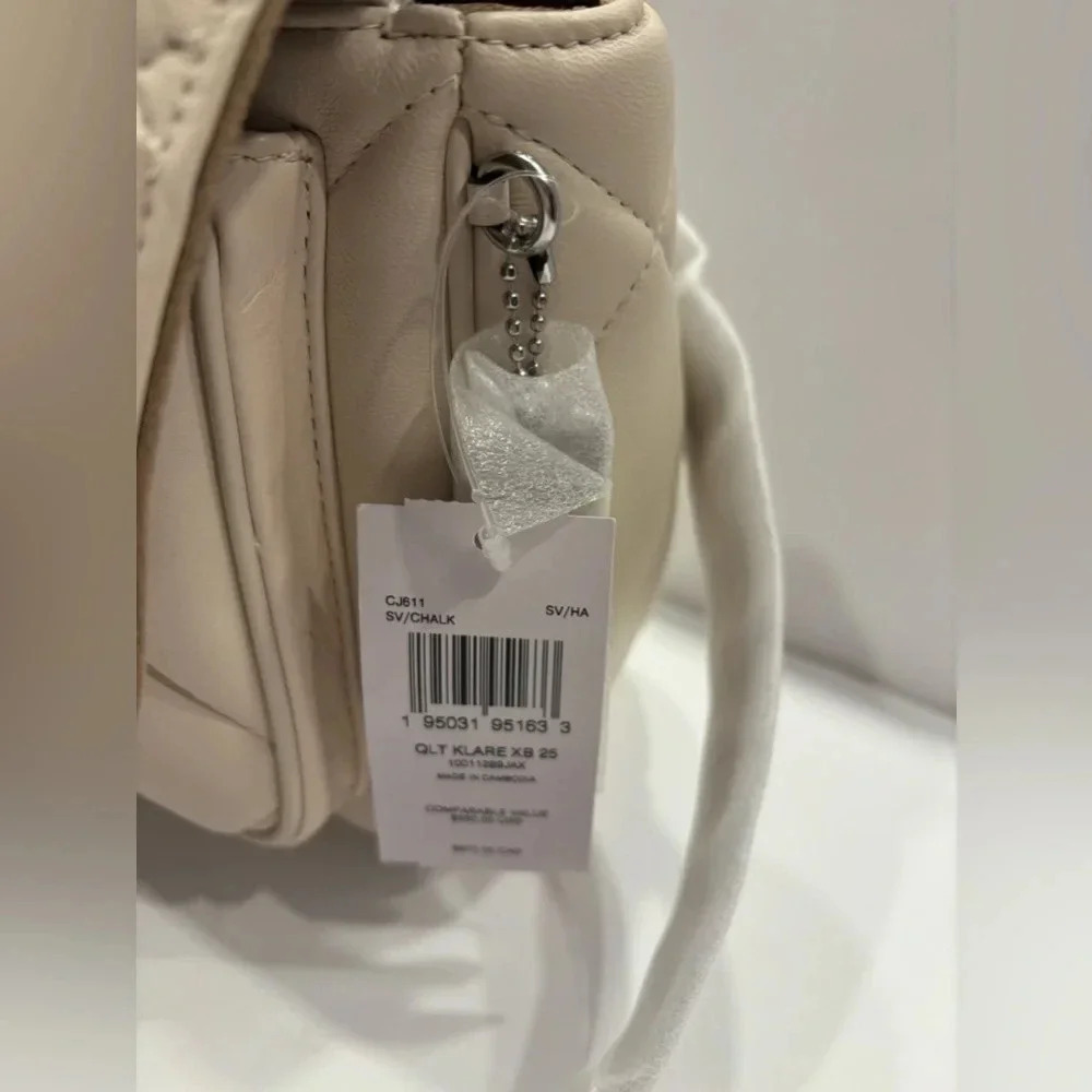 Coach Klare Crossbody 25 With Puffy Diamond Quilting NWT MSRP 550$ - Picture 7 of 8